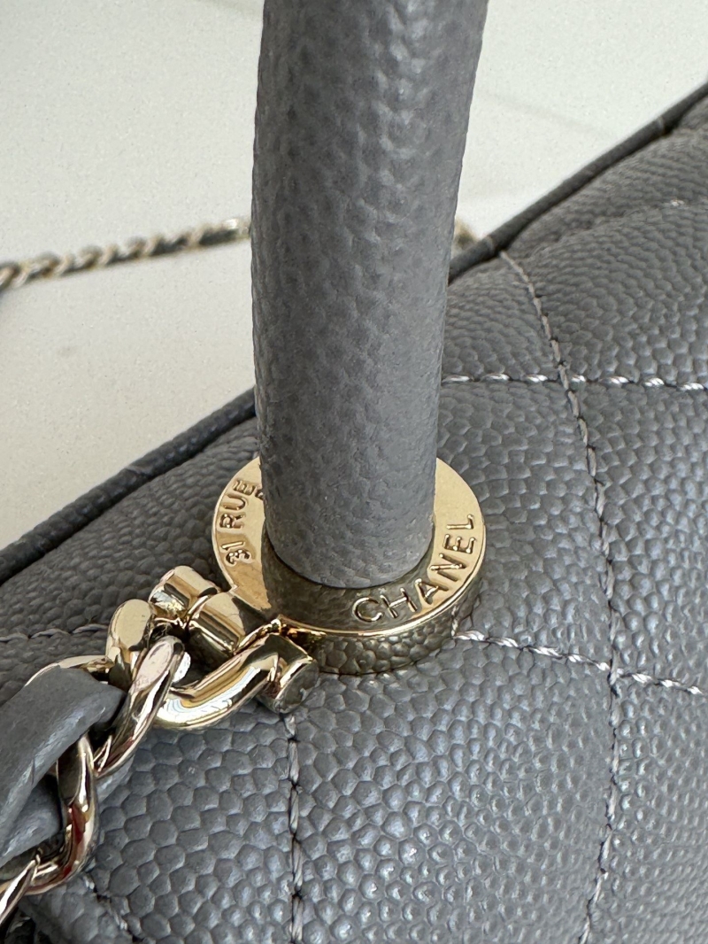 Ch**el top handle bags